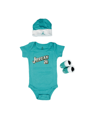 Jordan Baby Clothes 3 piece Set Teal Jordan