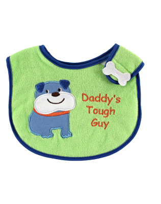 Luvable Friends Animal Applique Baby Bib