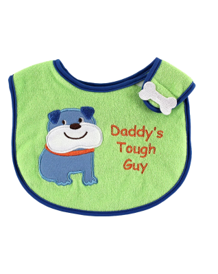 Luvable Friends Animal Applique Baby Bib