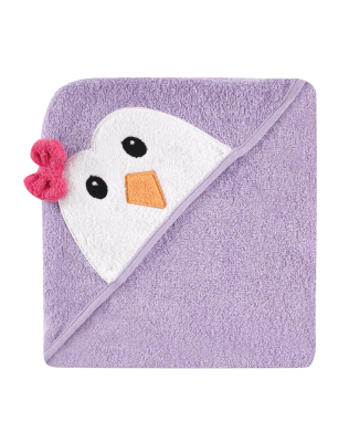 Luvable Friends Animal Face Baby Towel