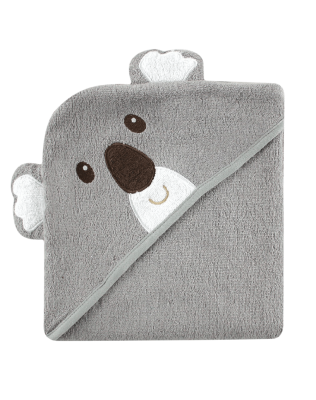 Luvable Friends Animal Face Baby Towel