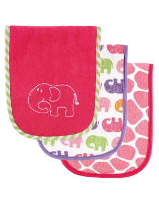 Luvable Friends Safari Themed Burp Cloths