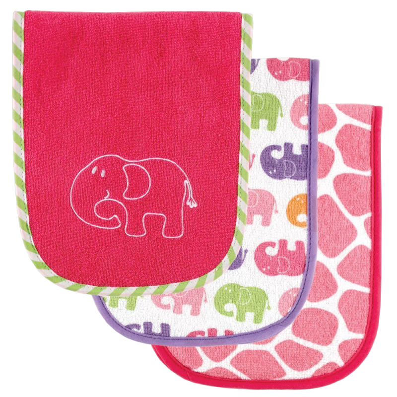 Luvable Friends Safari Themed Burp Cloths