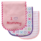 Luvable Friends Safari Themed Burp Cloths