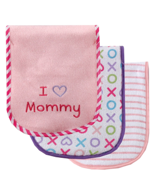 Luvable Friends Safari Themed Burp Cloths