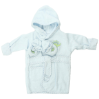 Spasilk Hooded Terry Bathrobe with Booties