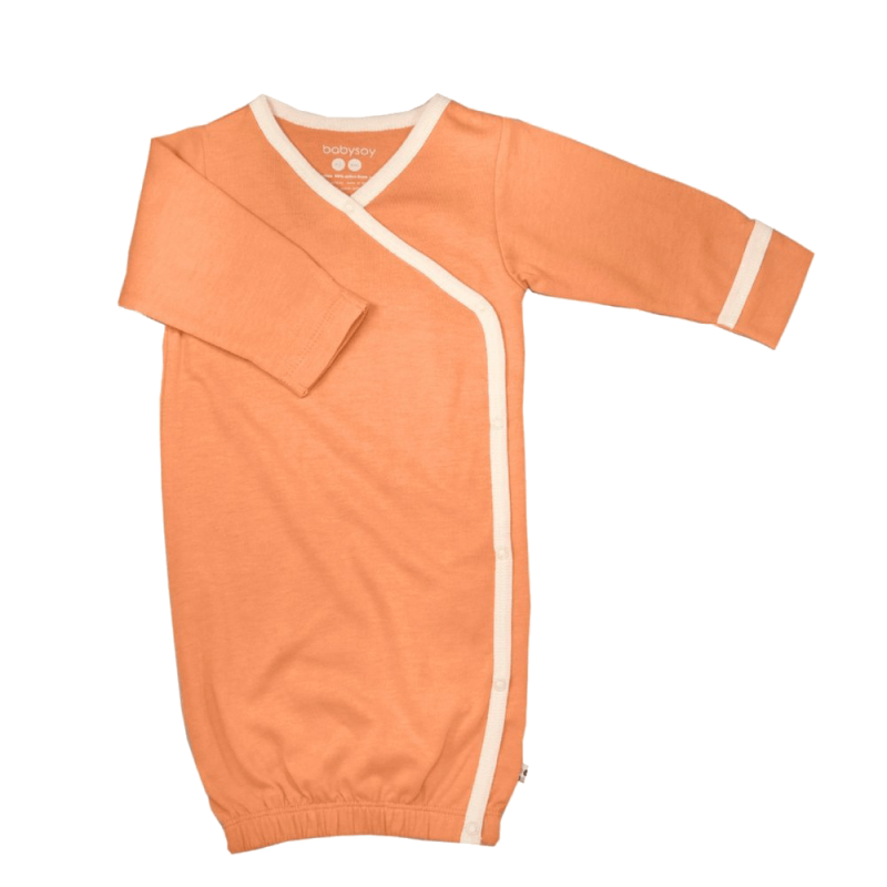 Babysoy Baby Girls' Kimono Bundler Cantaloupe